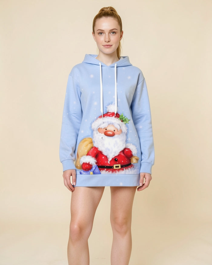 Santa's Gifts Hoodie Dress
