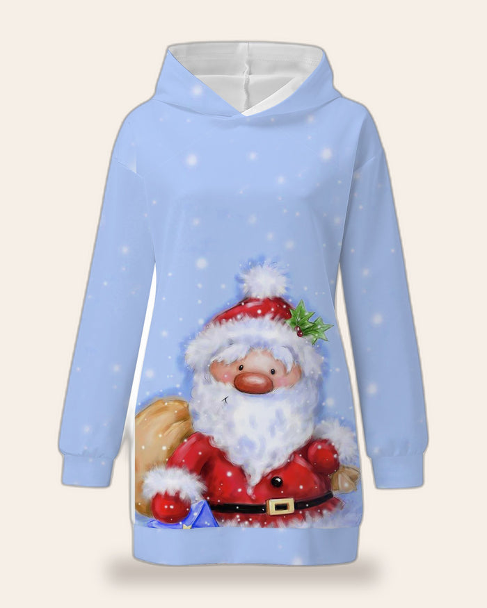 Santa's Gifts Hoodie Dress