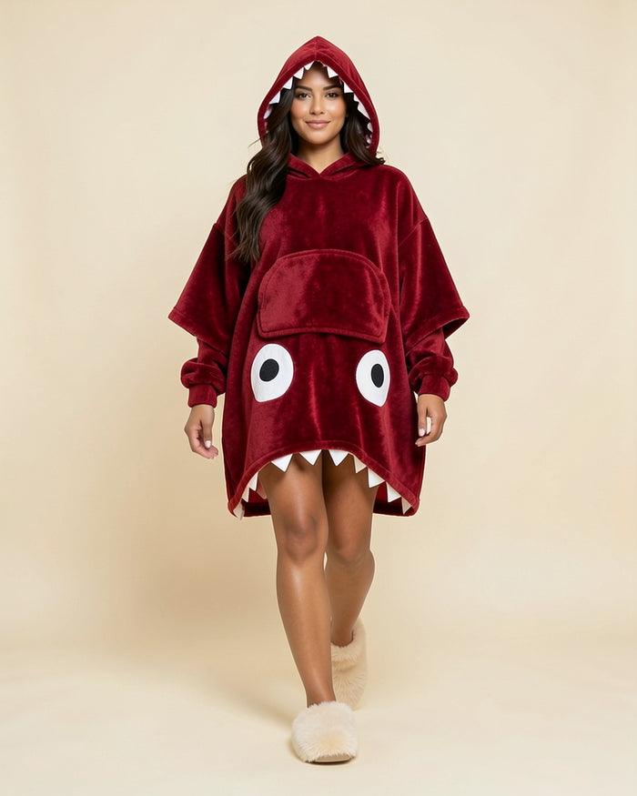 Shark Bite Wearable Blanket