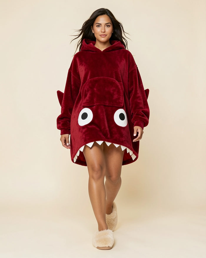 Shark Bite Wearable Blanket