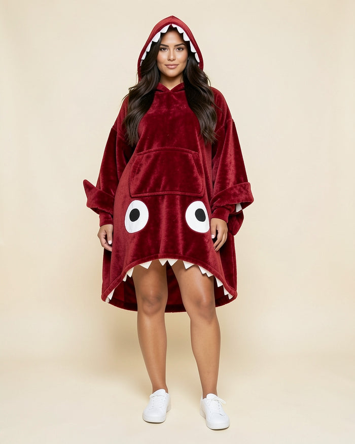 Shark Bite Wearable Blanket