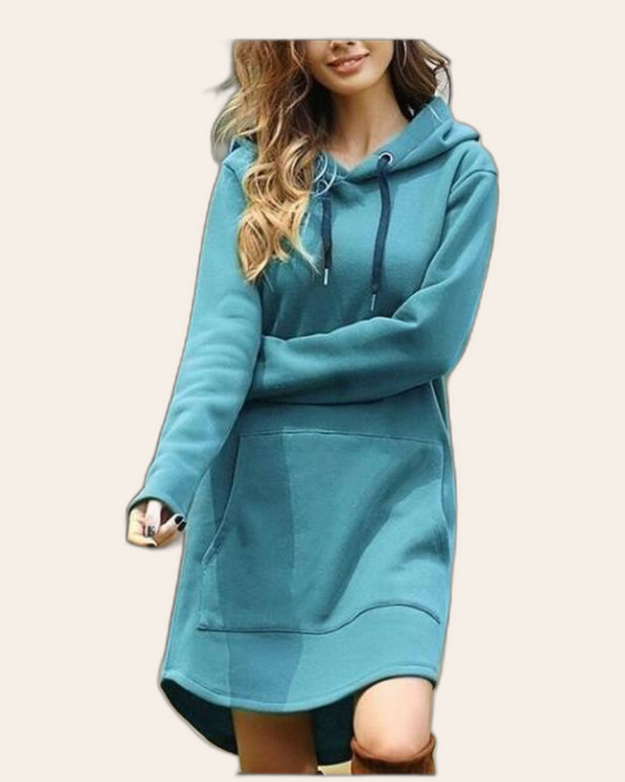 Everyday Pocket Hoodie Dress