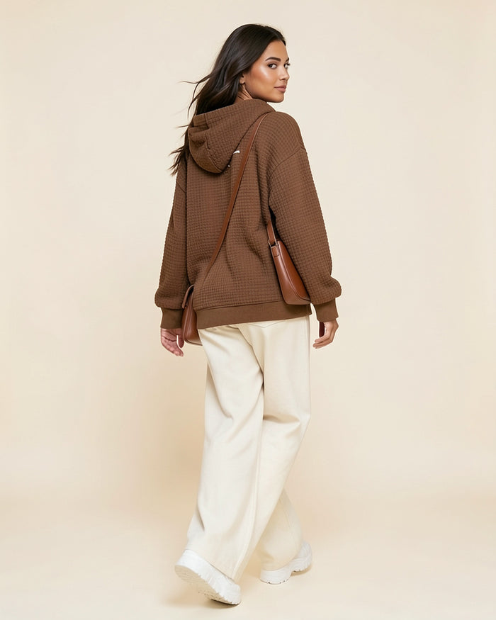 Faith Cross Waffle Hoodie