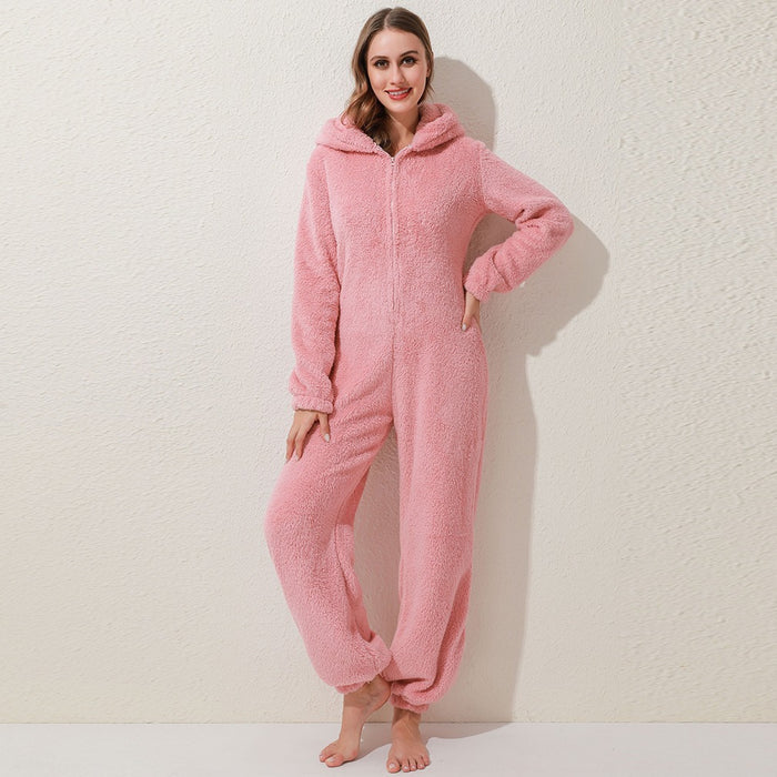 Bear Ears Plush Onesie