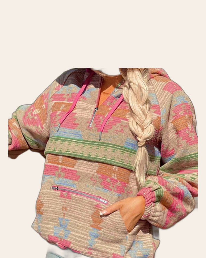 Aztec Dream Oversized Hoodie
