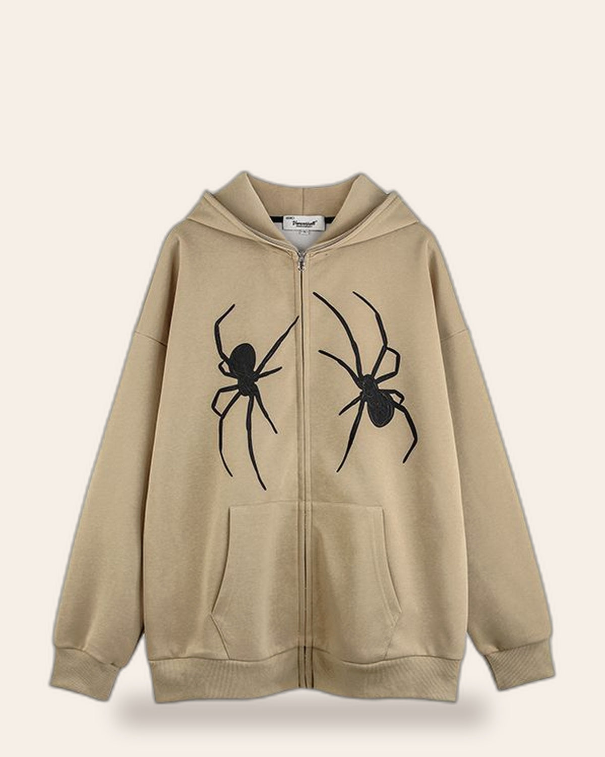 Twin Spider Zip-Up Hoodie