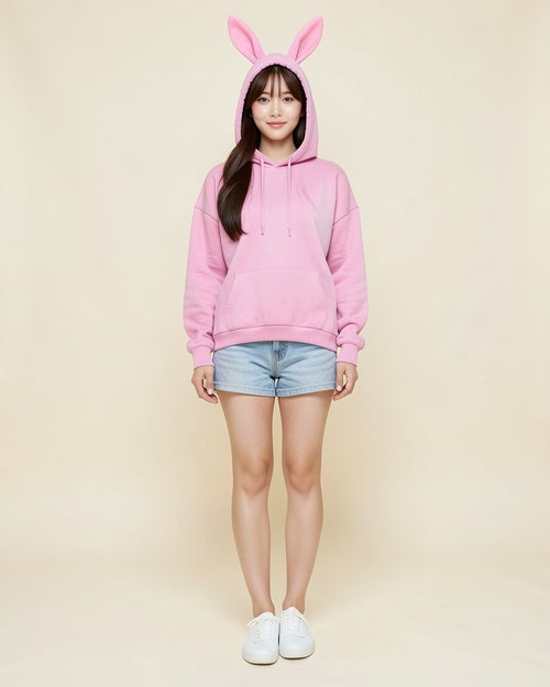 Bunny Ears Cozy Hoodie