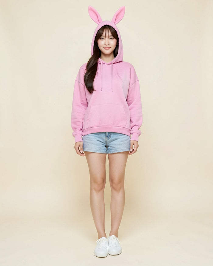 Bunny Ears Cozy Hoodie
