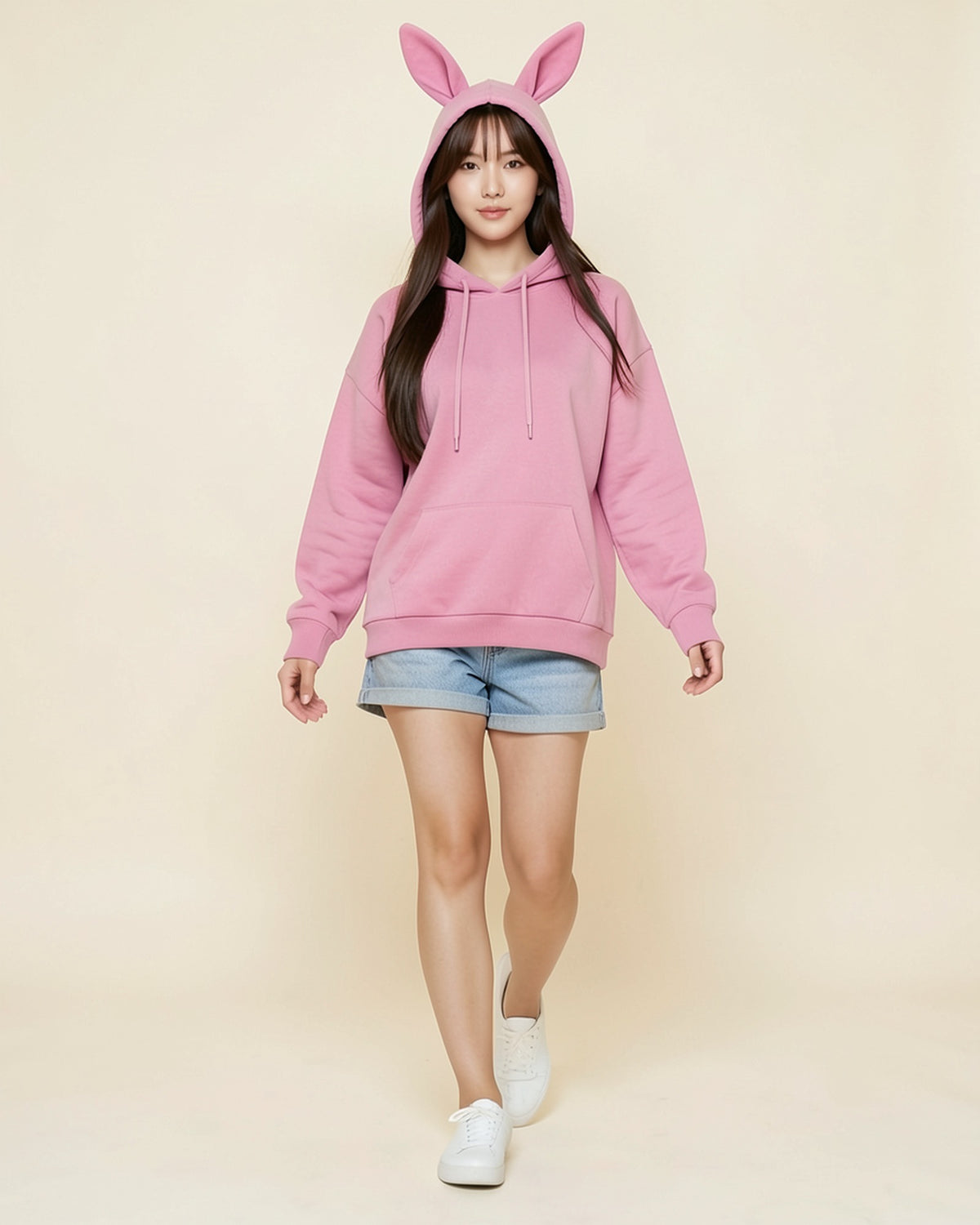 Bunny Ears Cozy Hoodie
