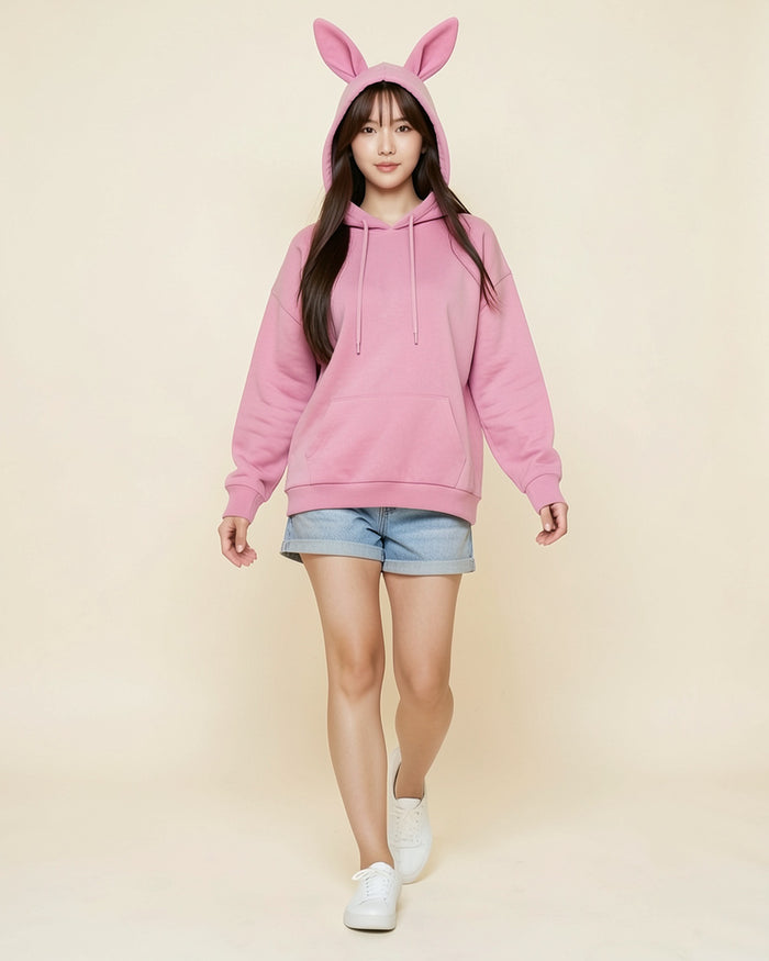 Bunny Ears Cozy Hoodie