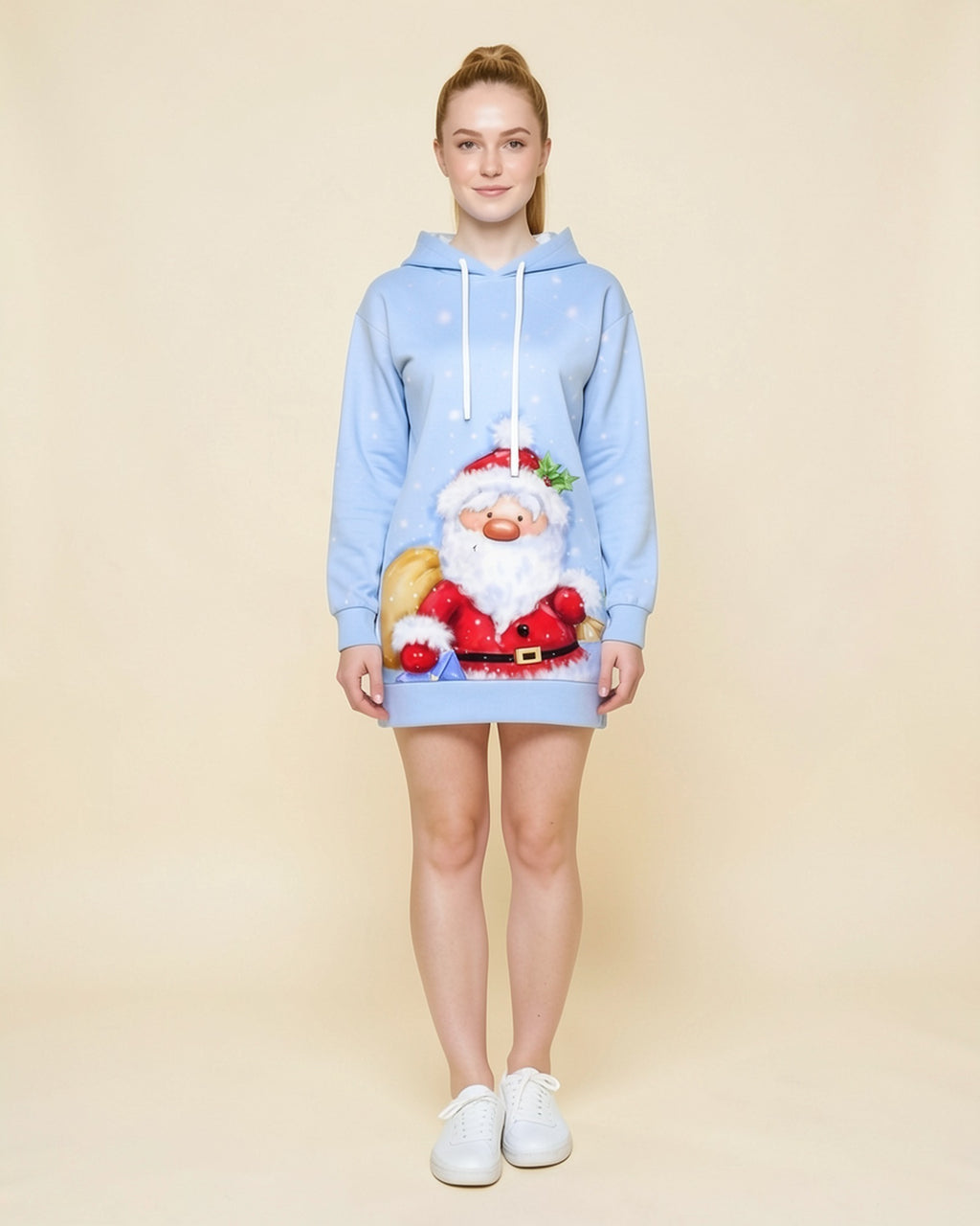 Santa's Gifts Hoodie Dress