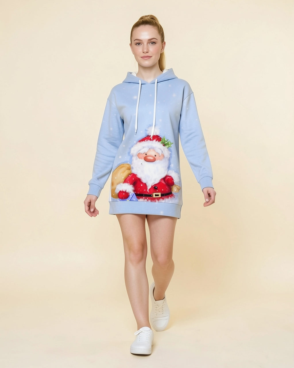 Santa's Gifts Hoodie Dress