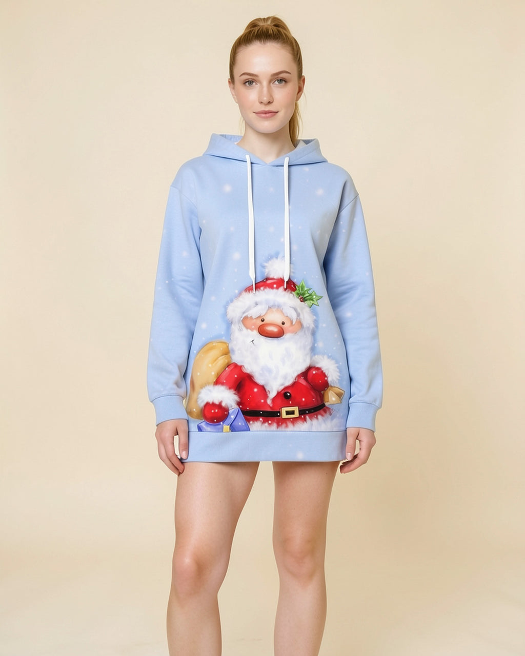 Santa's Gifts Hoodie Dress