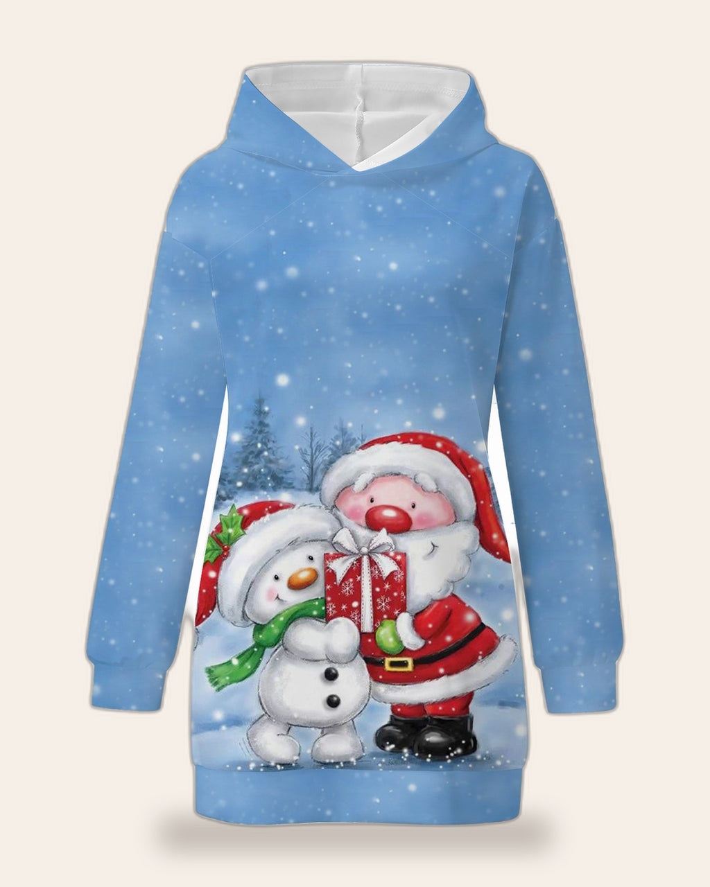 Santa's Gifts Hoodie Dress