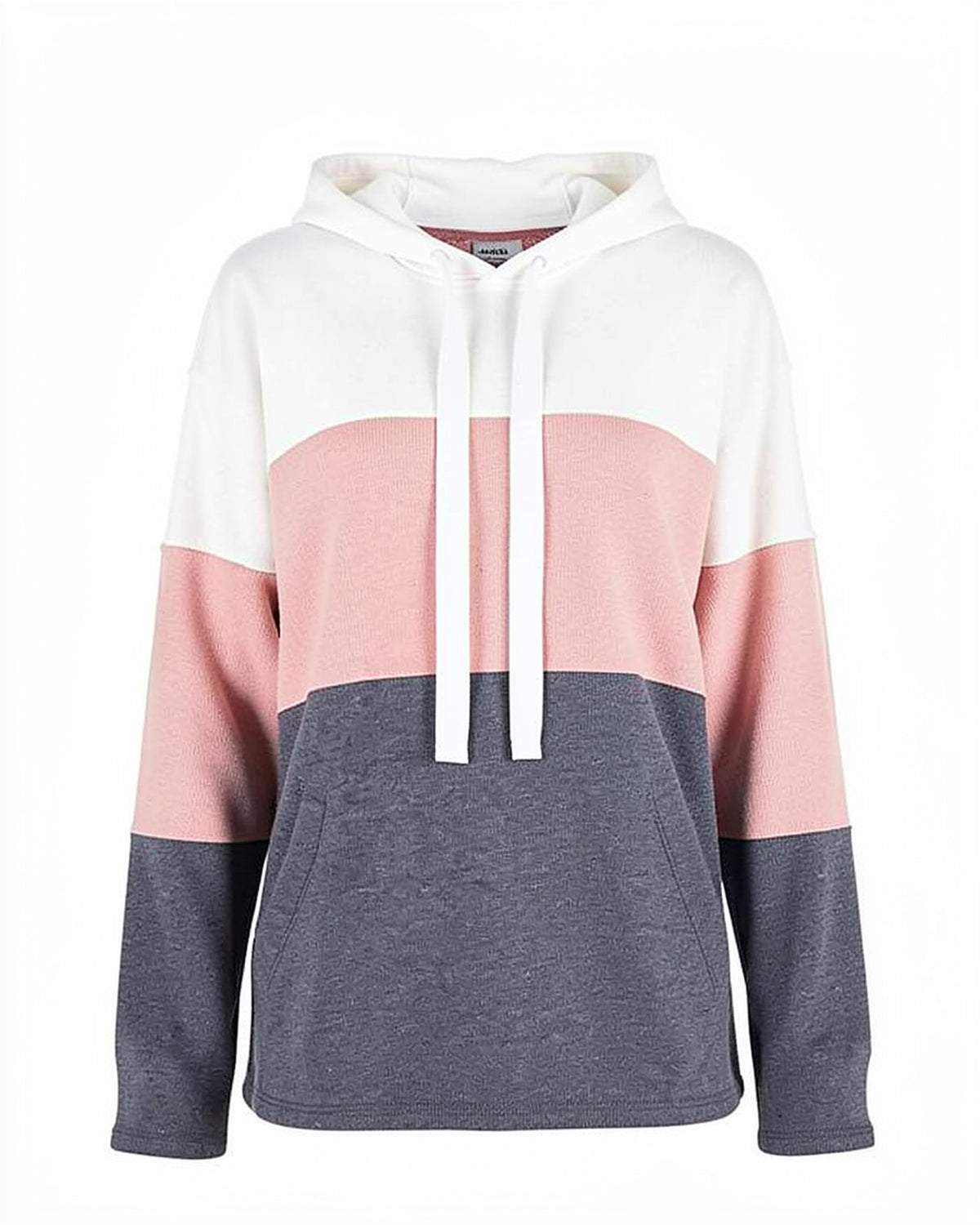 Tri-Tone Collared Hoodie