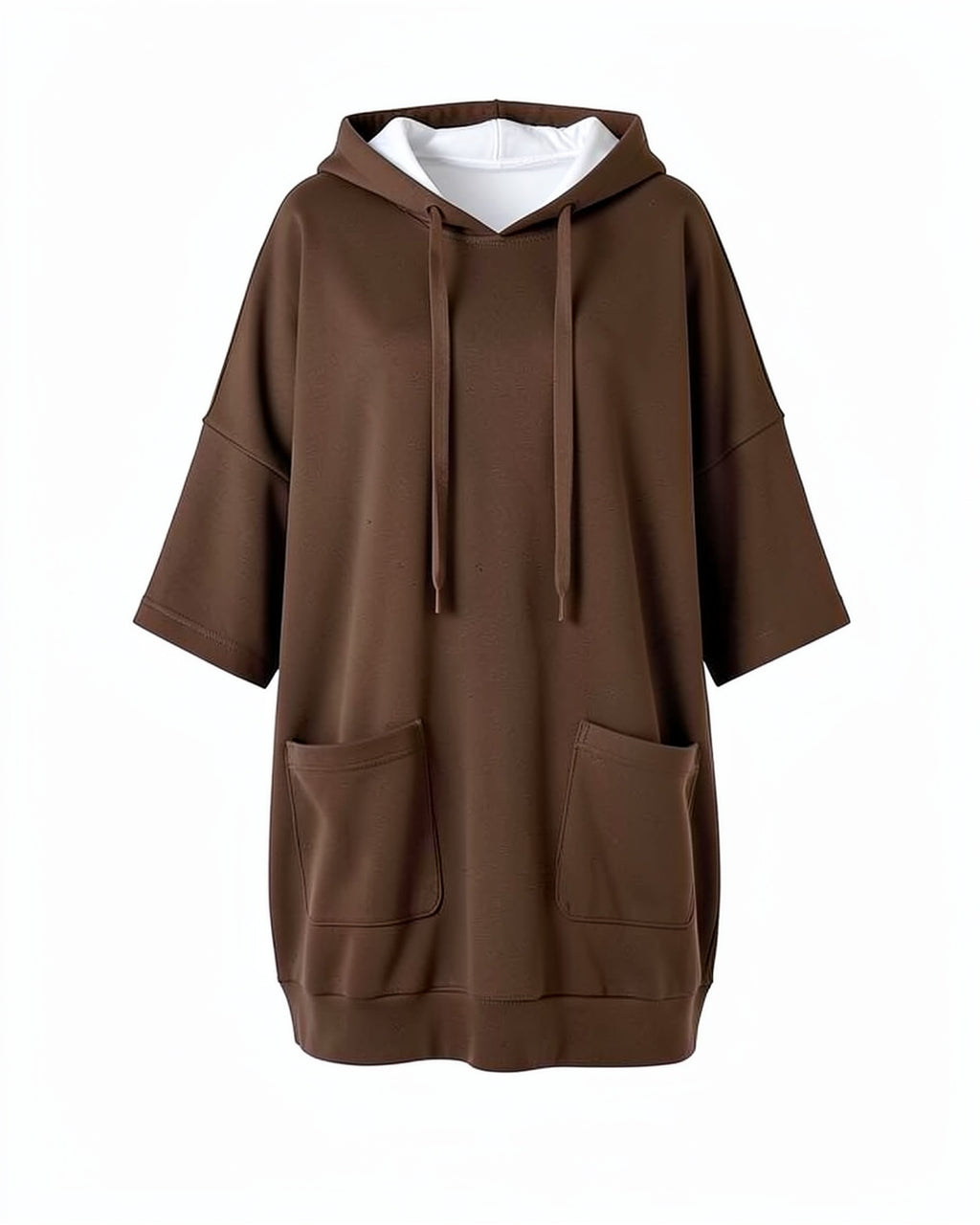 Oversized Pocket Hoodie Dress