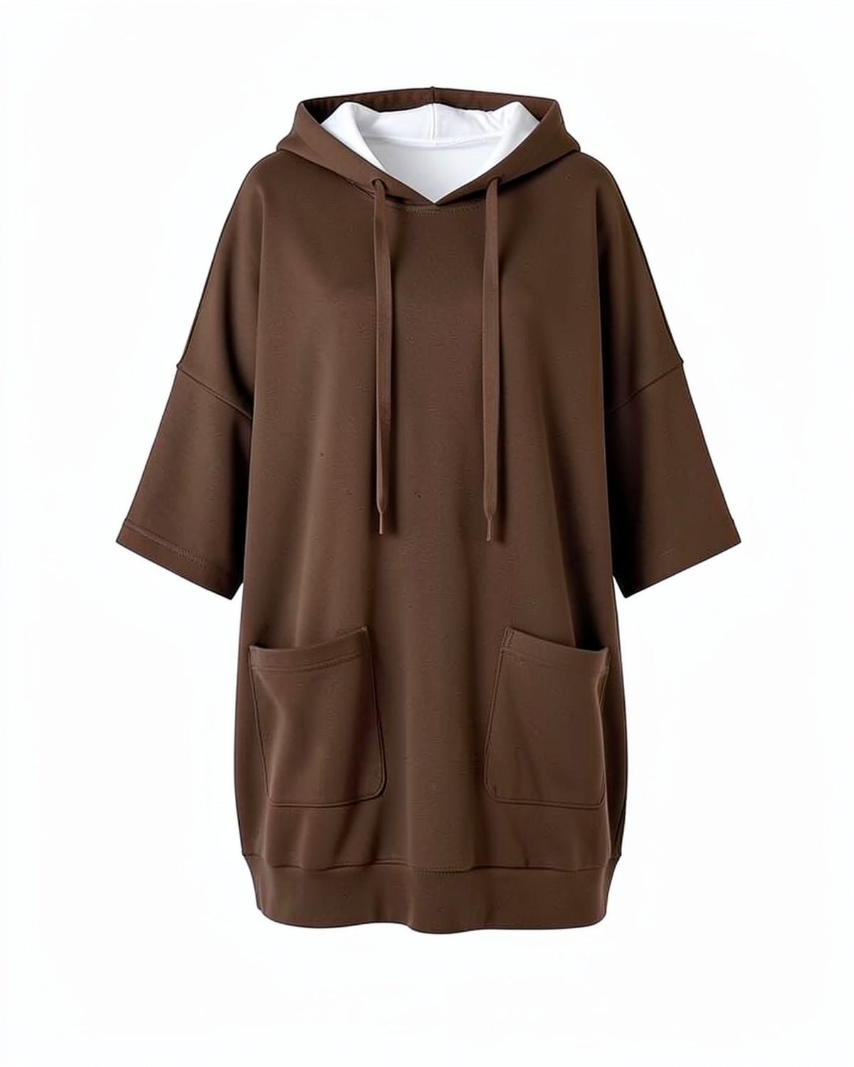 Oversized Pocket Hoodie Dress