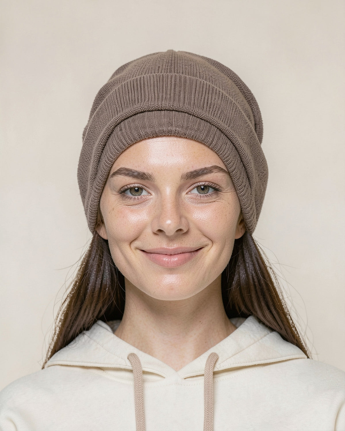 Slouchy Tie-Back Turban Beanie