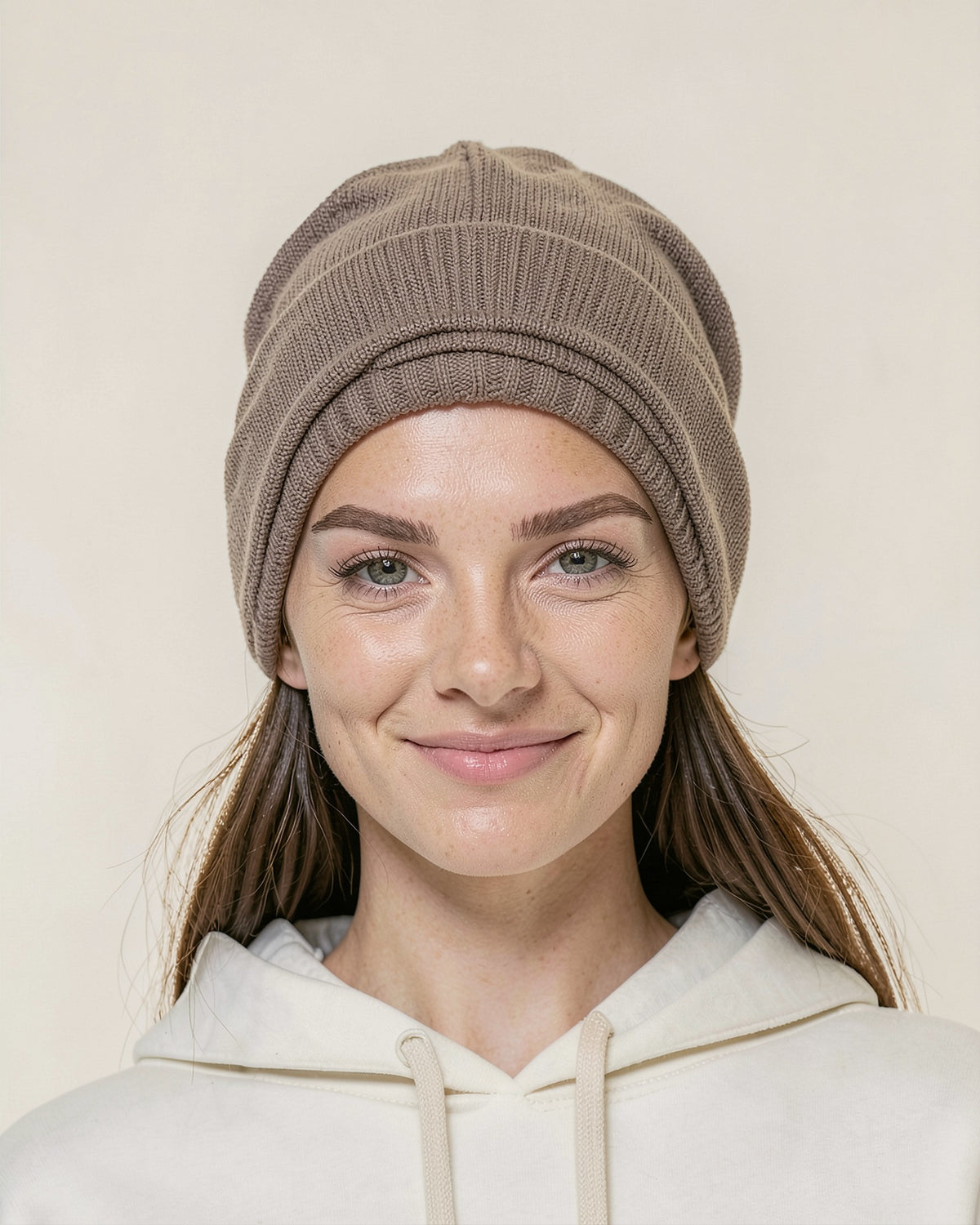 Slouchy Tie-Back Turban Beanie