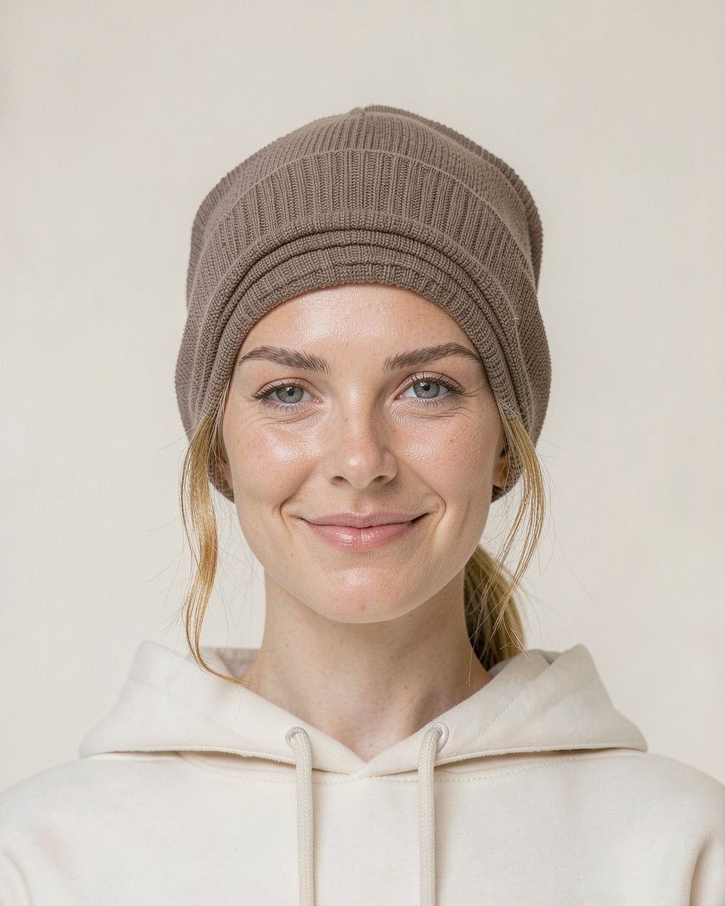 Slouchy Tie-Back Turban Beanie
