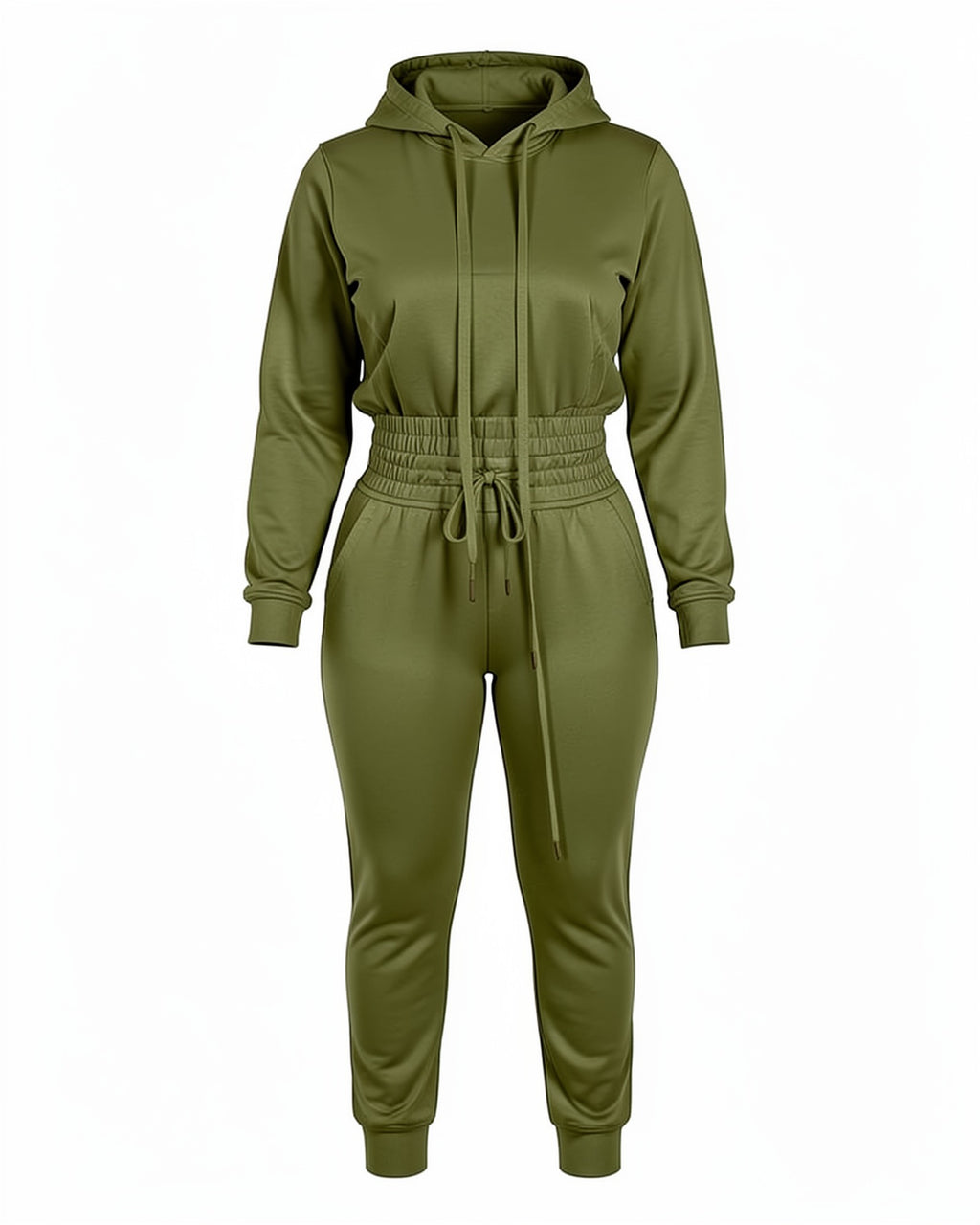 Cinched Hoodie & Jogger Set