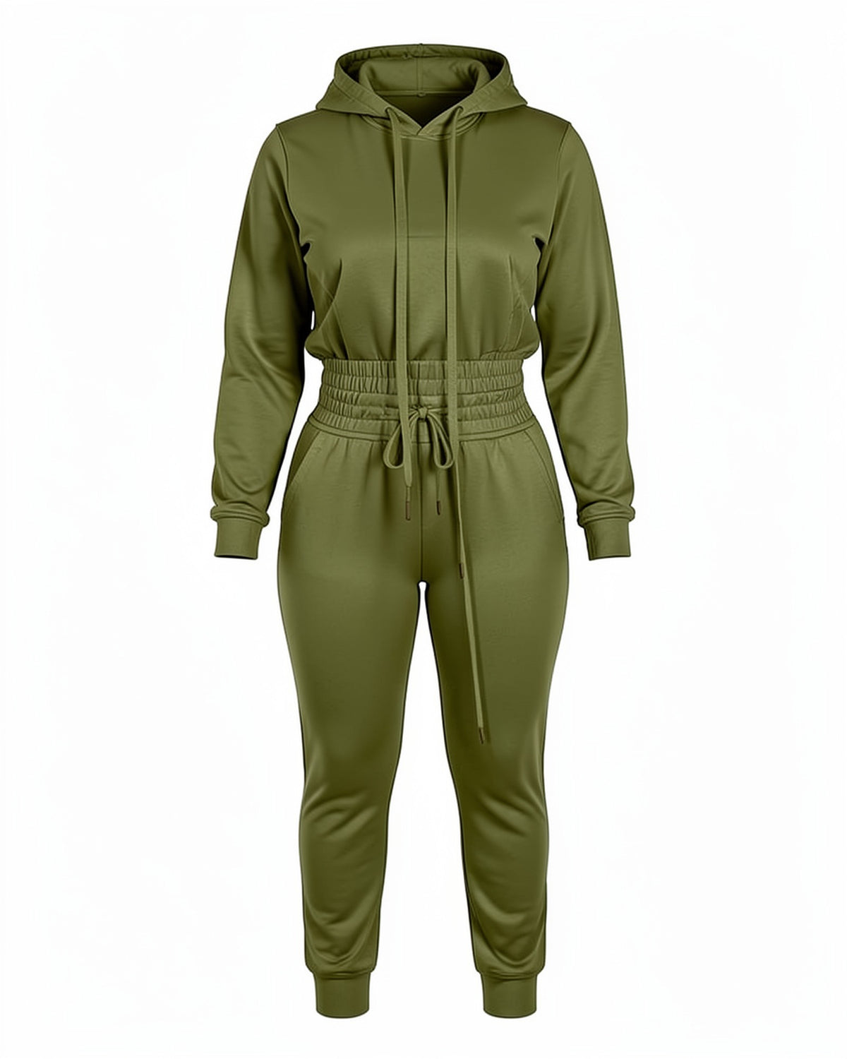 Cinched Hoodie & Jogger Set