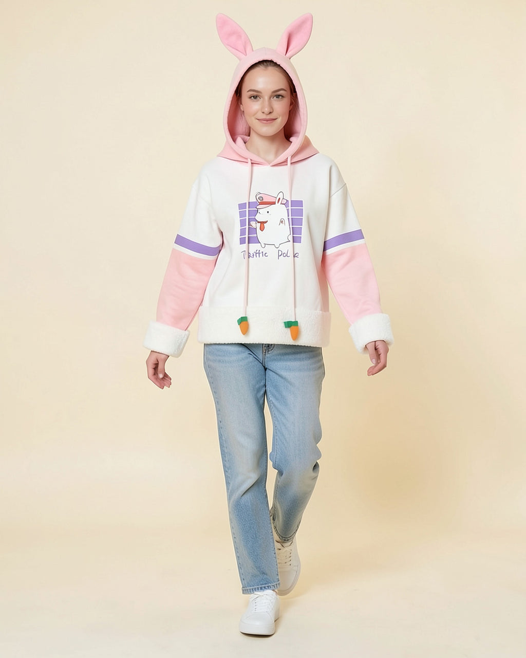 Bunny Ears Carrot Hoodie