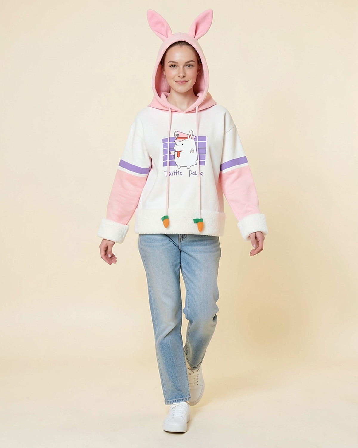 Bunny Ears Carrot Hoodie