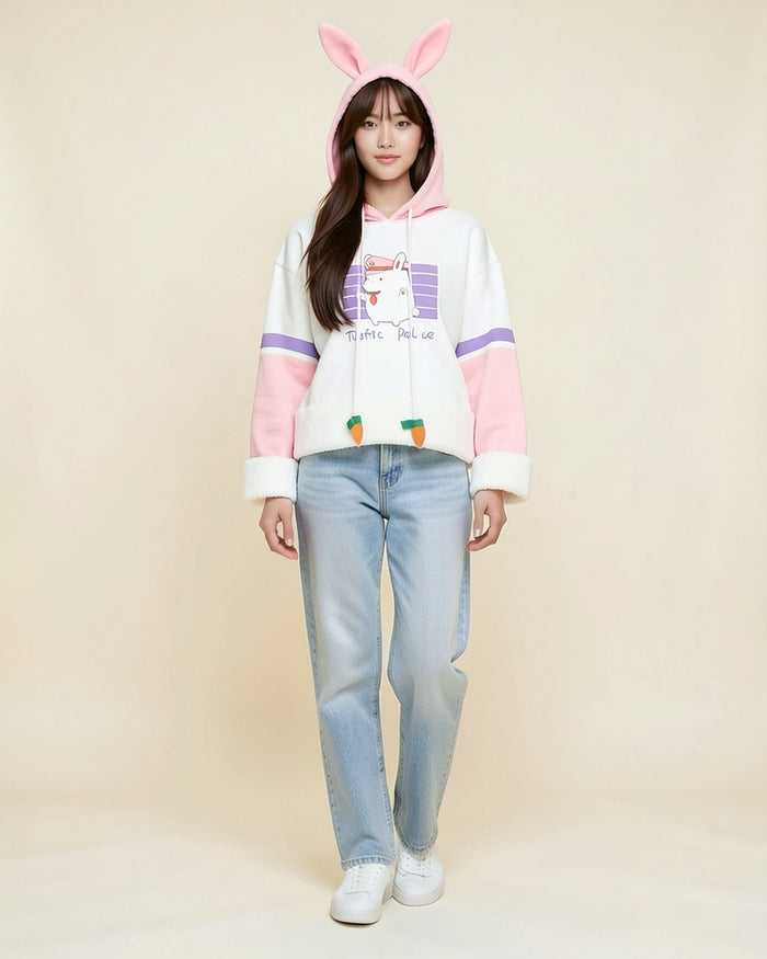 Bunny Ears Carrot Hoodie