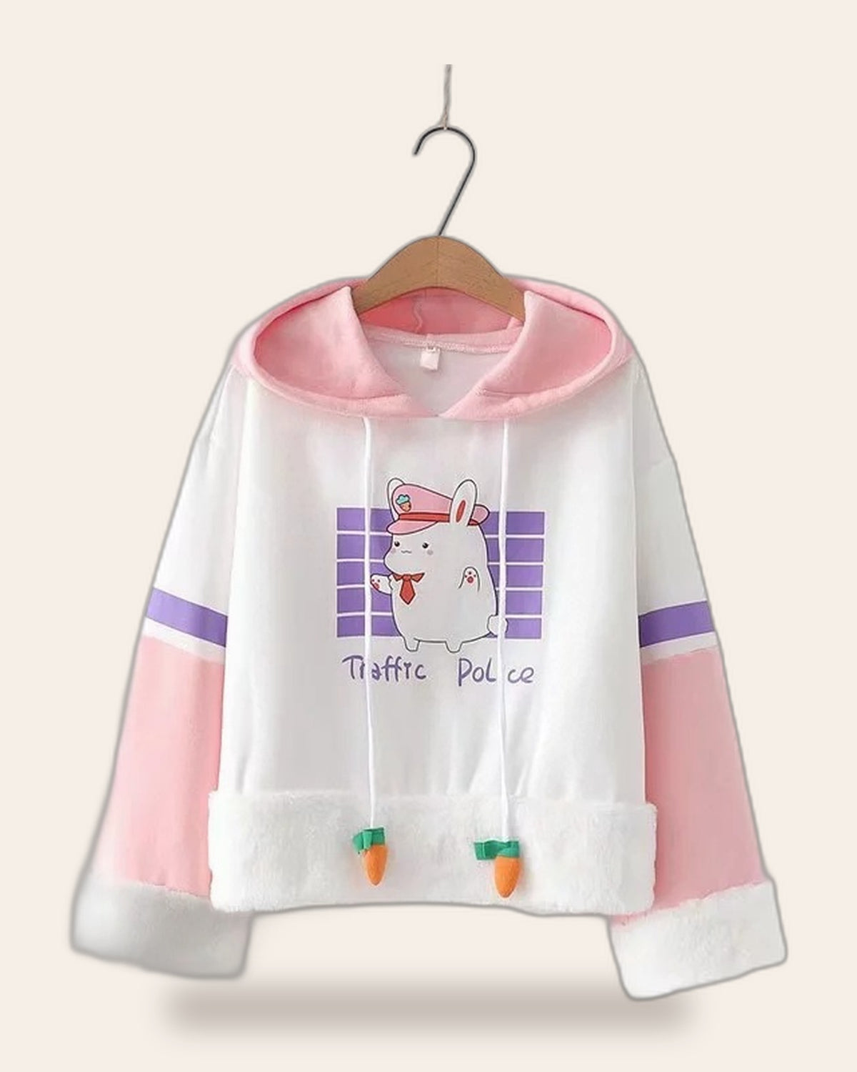 Bunny Ears Carrot Hoodie