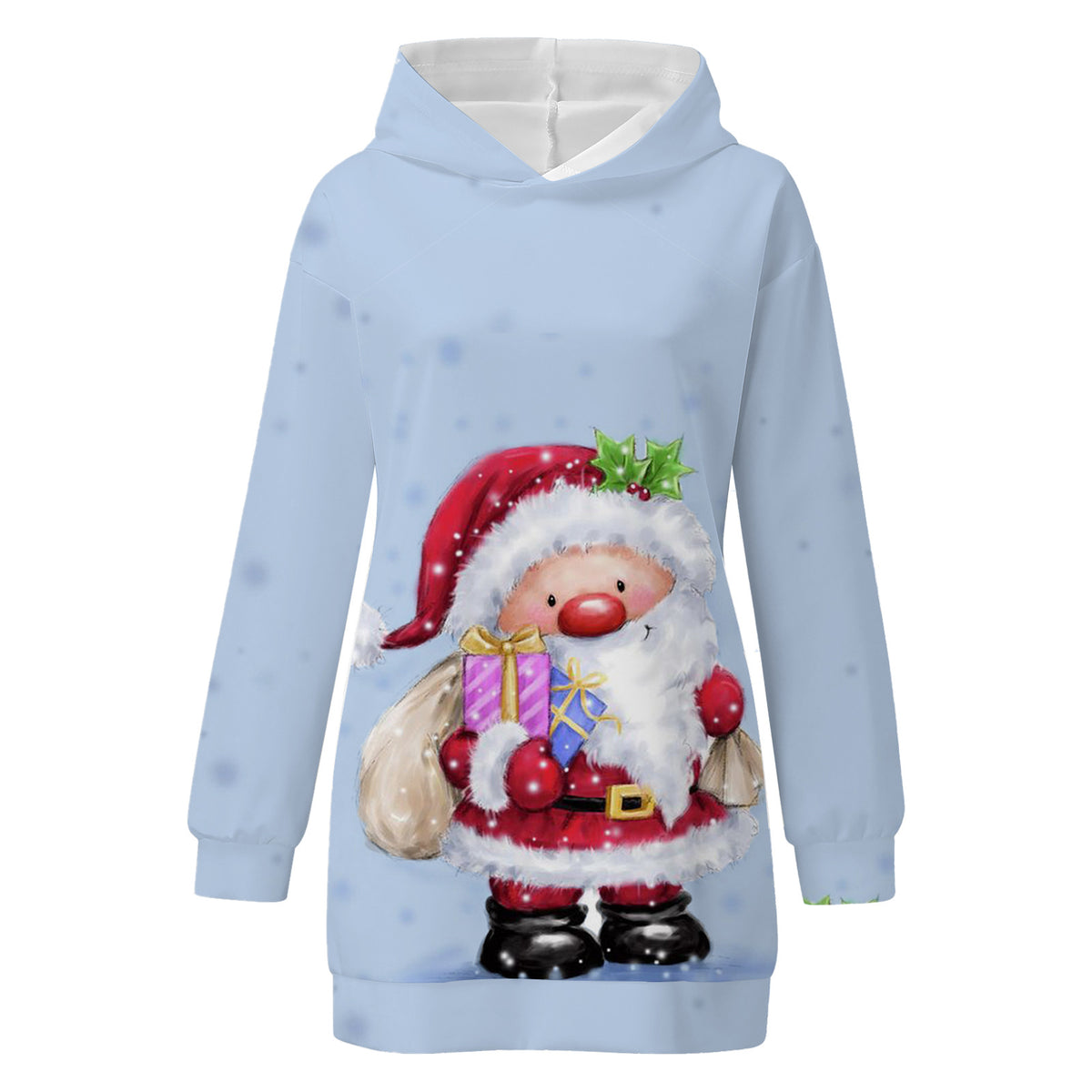 Santa's Gifts Hoodie Dress