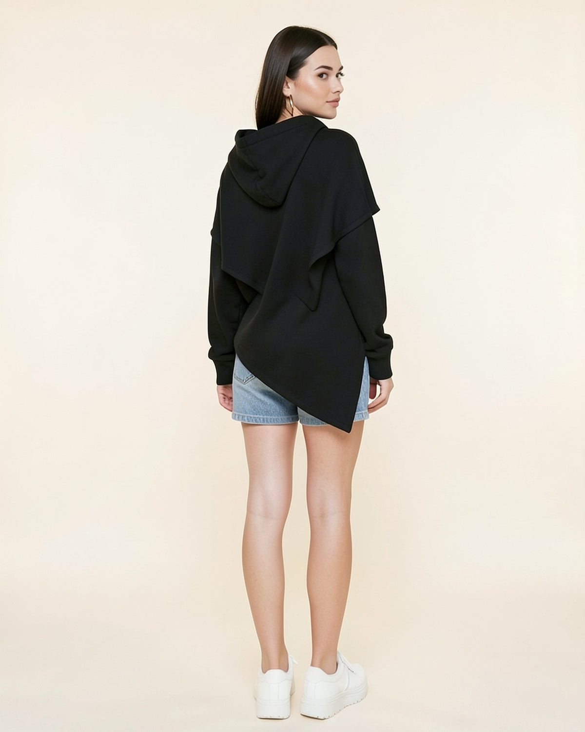 Wrap Hem Everyday Hoodie