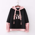 Sweet Bunny Two-Tone Hoodie
