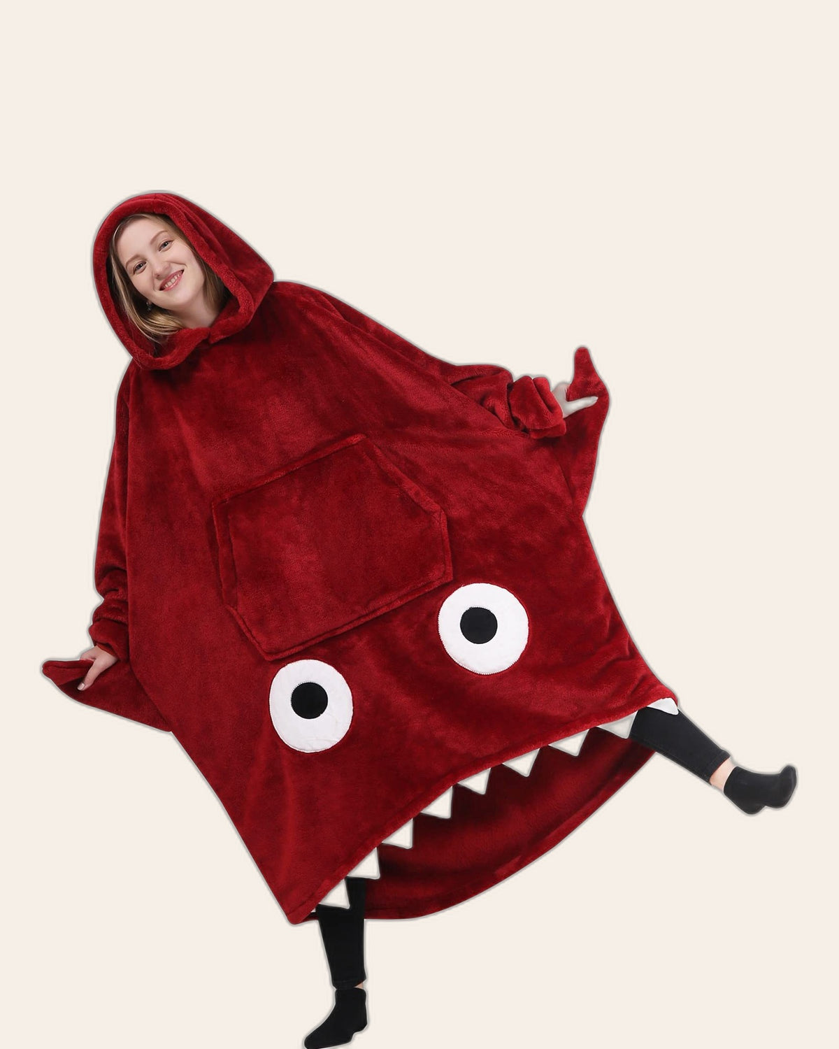 Shark Bite Wearable Blanket