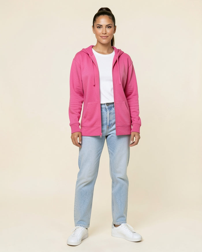 Slim Zip-Up Hoodie Jacket