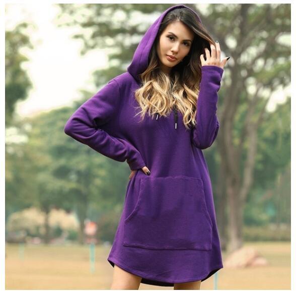 Everyday Pocket Hoodie Dress