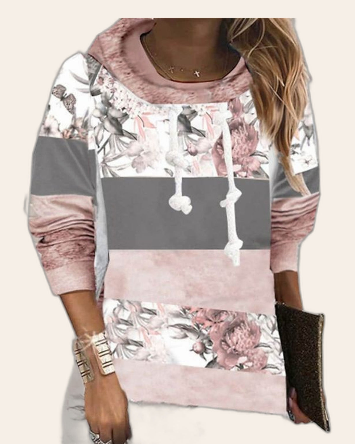 Blue Butterfly Hoodie Dress