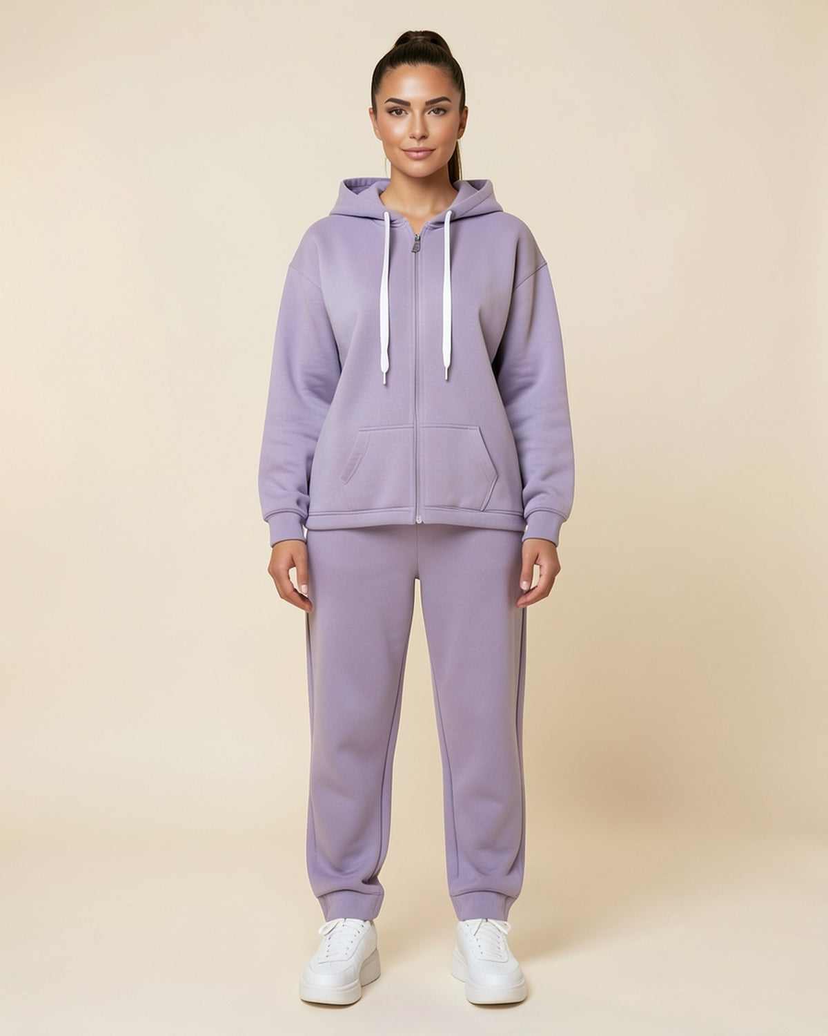 Lavender Hoodie & Jogger Set