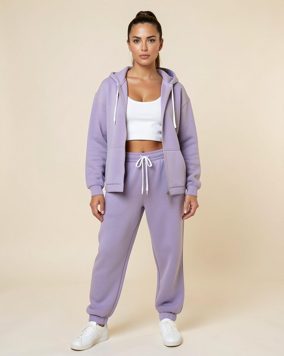 Lavender Hoodie & Jogger Set