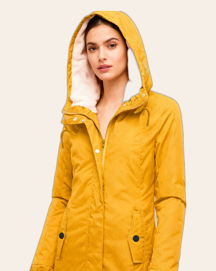 Sherpa-Lined Hooded Jacket