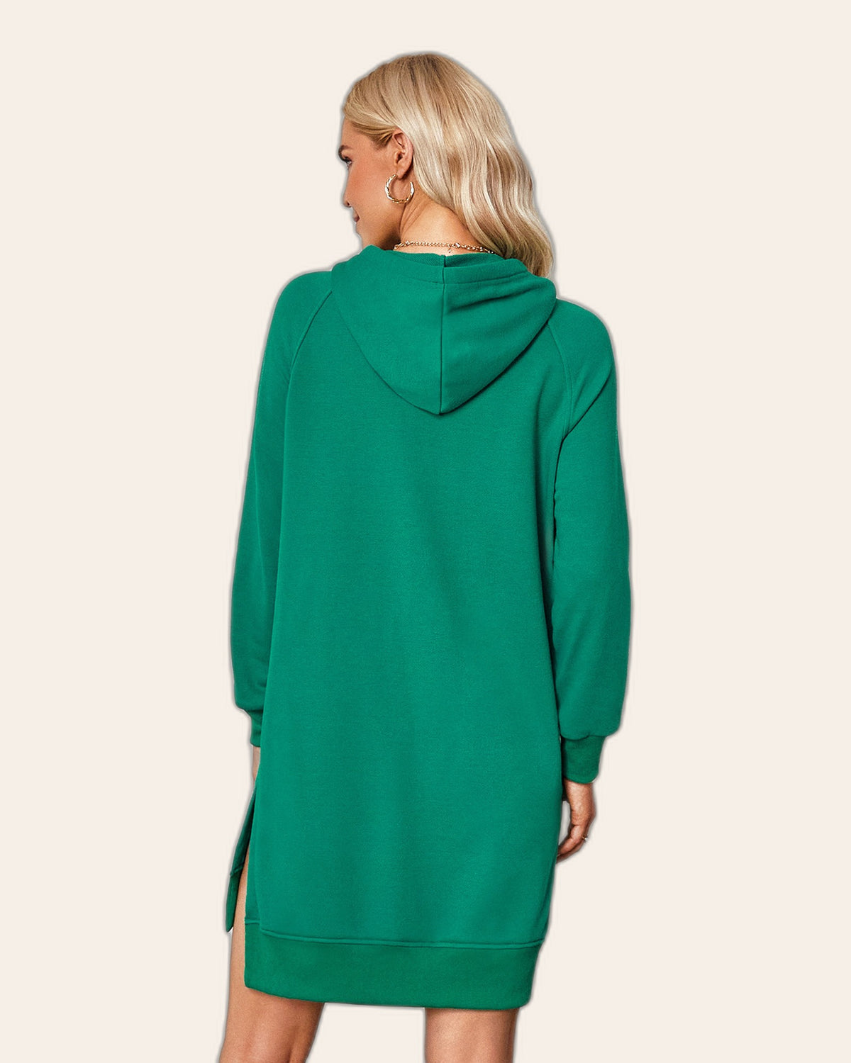 Varsity Monogram Hoodie Dress
