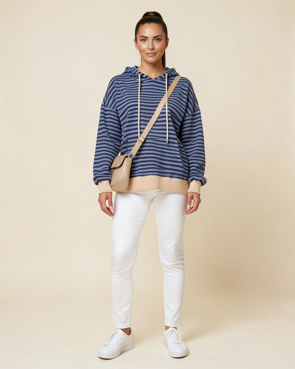 Nautical Stripe Hoodie
