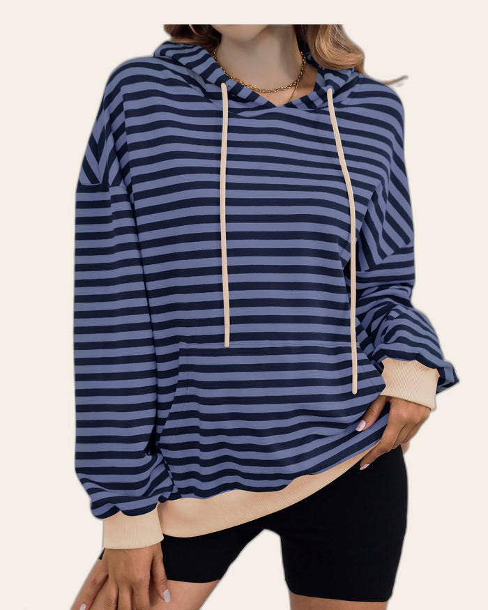 Nautical Stripe Hoodie