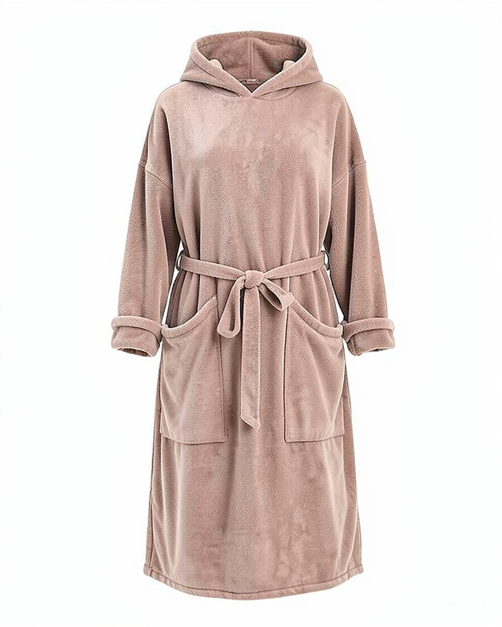 Flannel Blanket Robe Hoodie