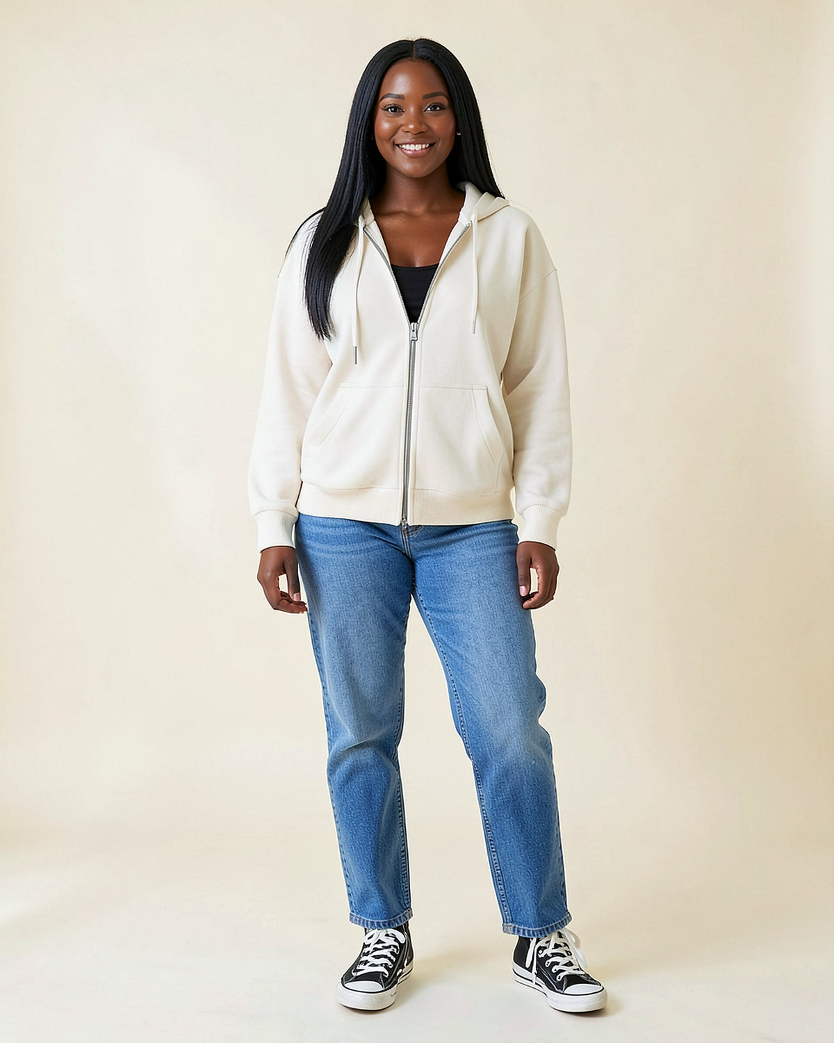 Classic Zip-Up Hoodie
