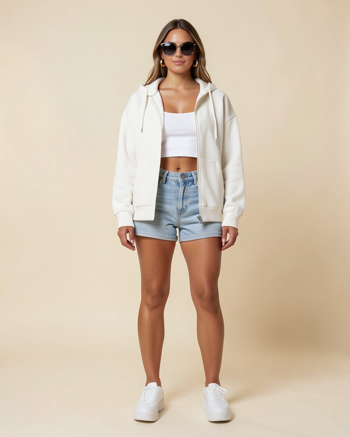 Classic Zip-Up Hoodie