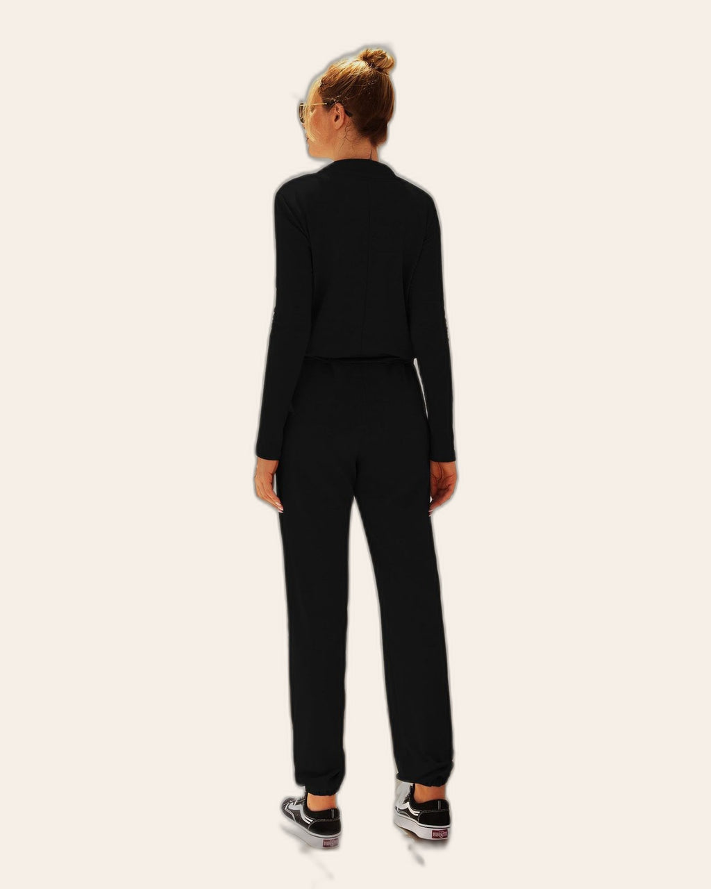 Hooded Zip Utility Jumpsuit