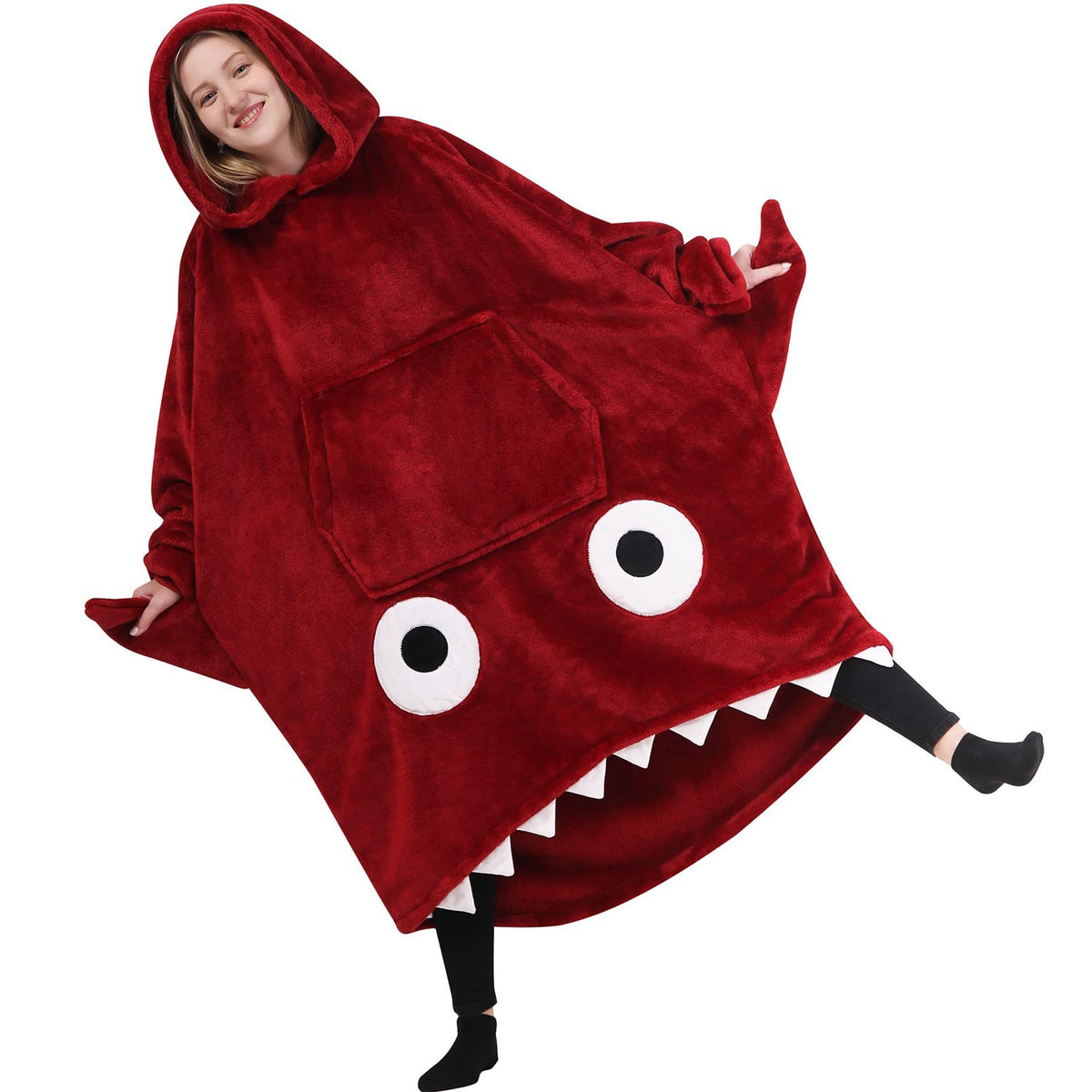 Shark Bite Wearable Blanket