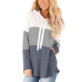Tri-Tone Collared Hoodie