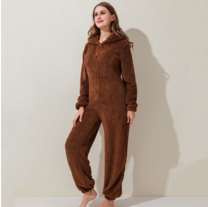 Bear Ears Plush Onesie